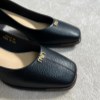 پاشنه 5 سانت وارداتی B670-5 مدل miu رنگ مشکی سایز 40