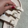 صندل وارداتی sa181 مدل سه سگک رنگ کرم سایز 37