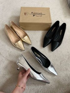 پاشنه 3 سانت وارداتی نوک تیز